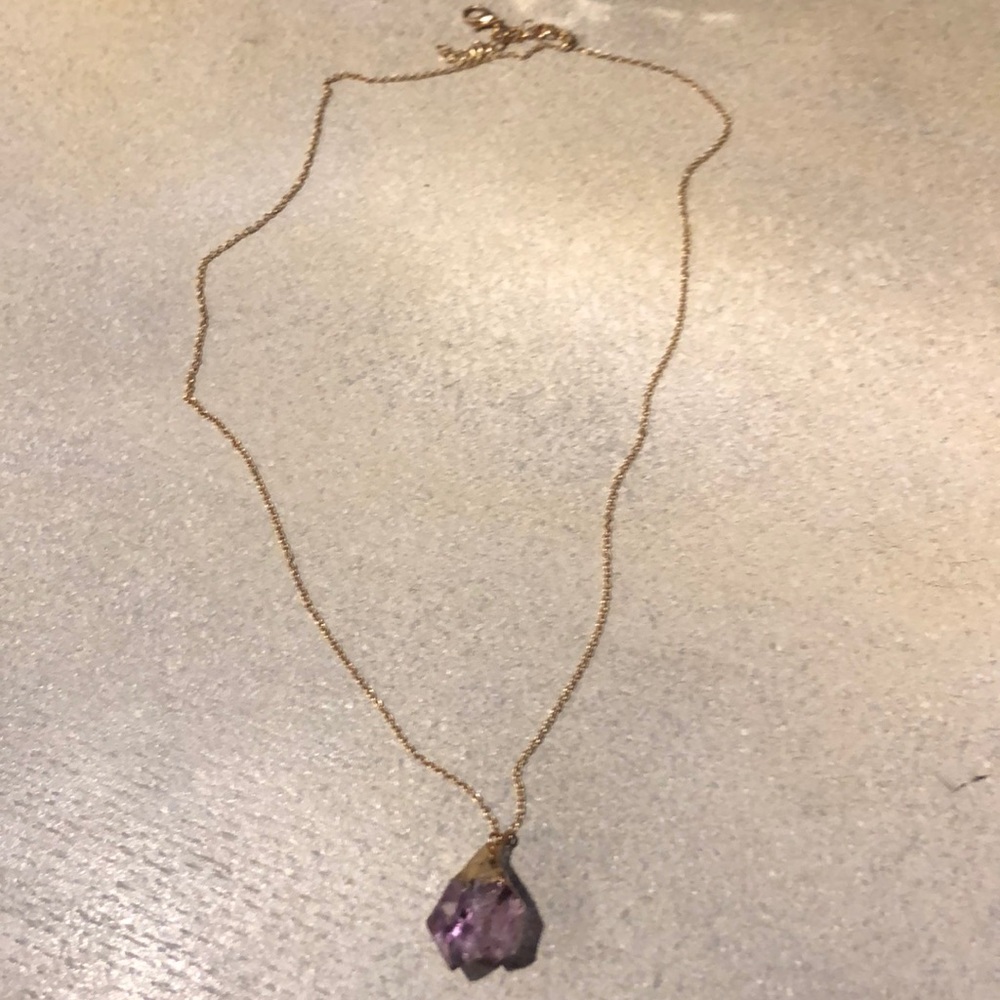 Faux Crystal necklace